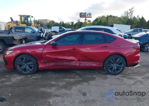 2021 Acura Tlx A-Spec Package from USA, damaged, VIN 19UUB6F5XMA010358